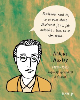 Trocha moudra do tohohle týdne :-) #aldoushuxley #citat #filosof